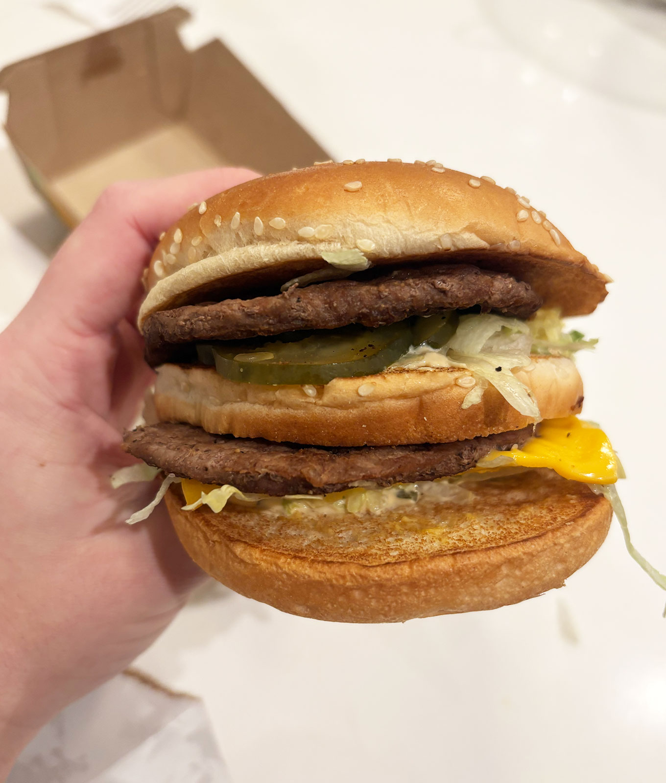 shake shack big shack vs. mcdonald's big mac review: mcdonald's big mac