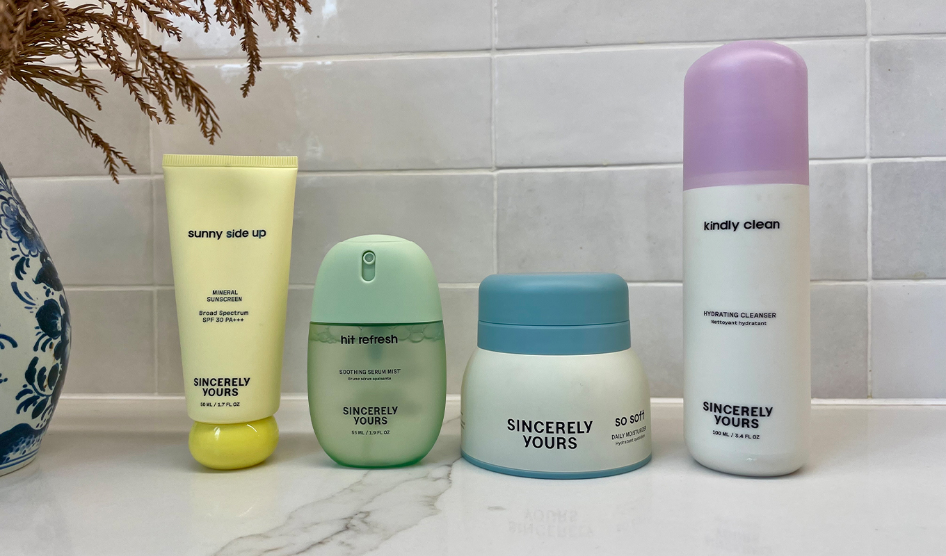 sincerely yours skincare review all products