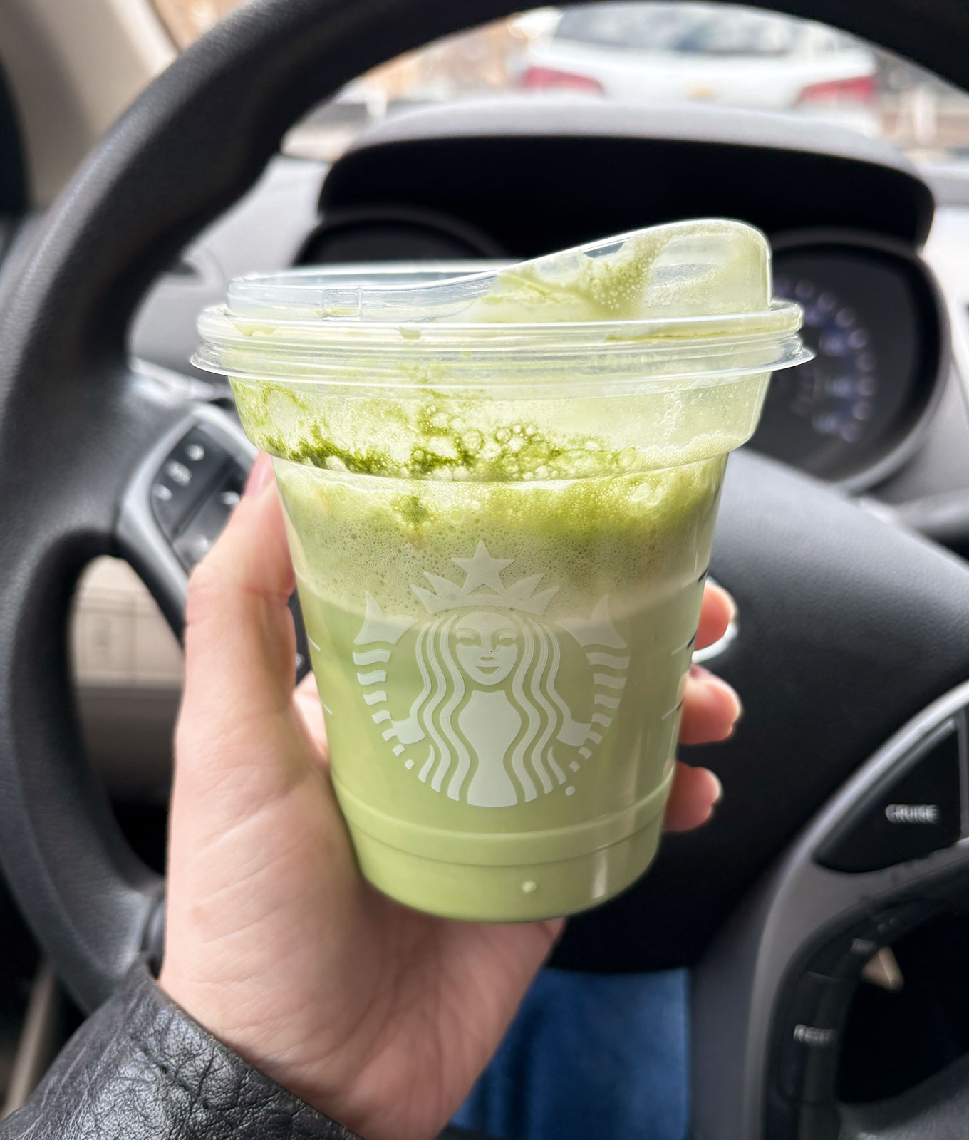 starbucks protein drinks review: banana protein cold foam matcha