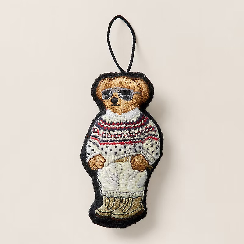 stocking stuffers for teens: Ralph Lauren bear ornament