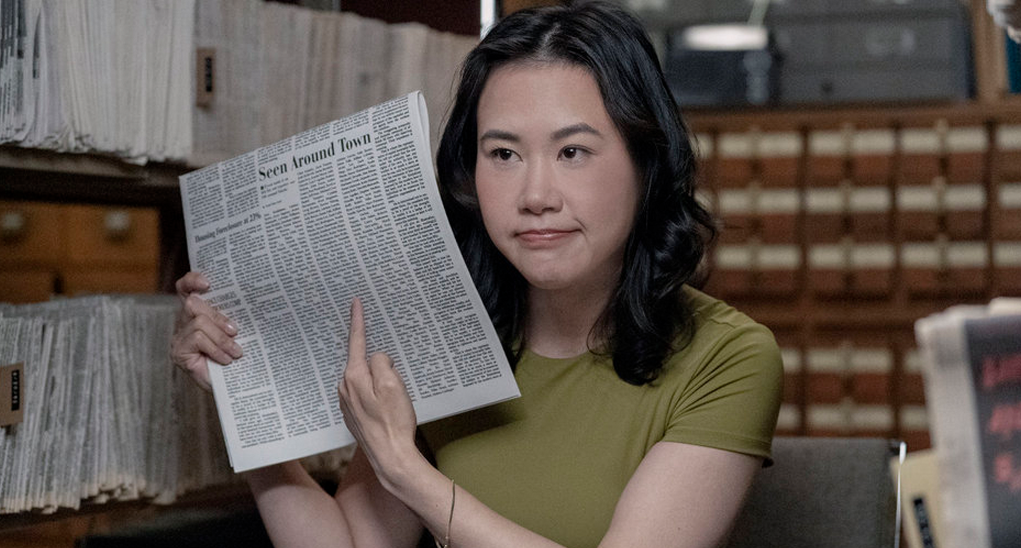 the paper review peacock