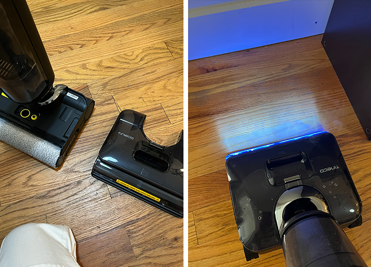 tineco vacuum mop review: mop with steam