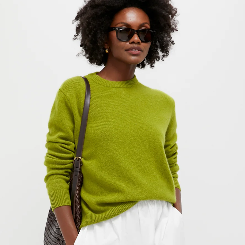 tuckernuck peridot green sweater