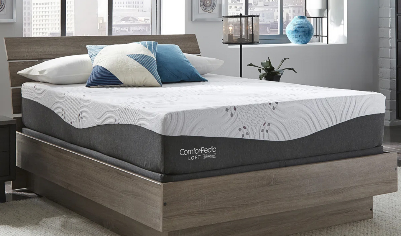 wayfair black friday: ComforPedic Loft from Beautyrest Firm Gel Memory Foam Mattress