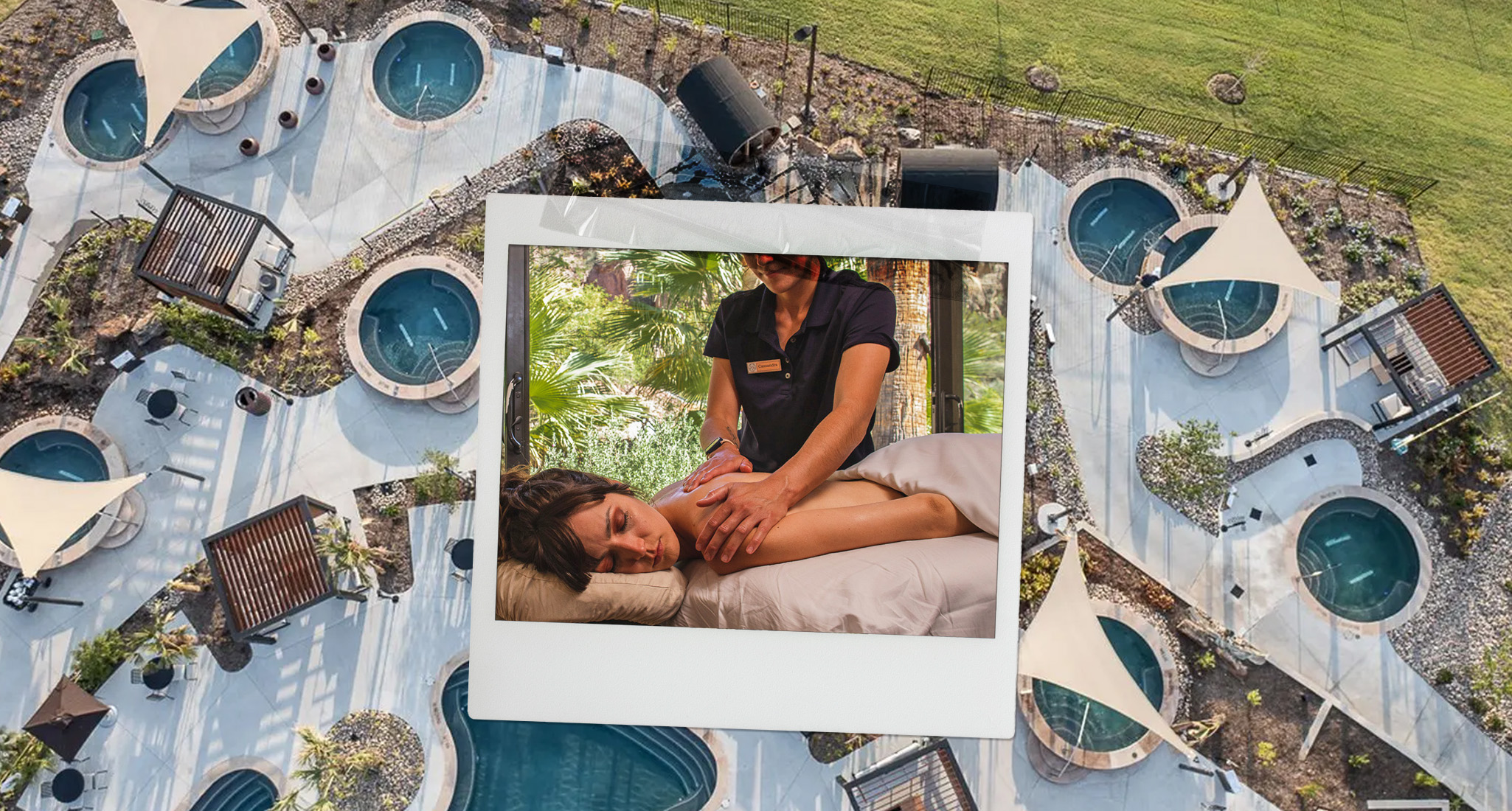 wellness travel trend: Hot Springs and massage
