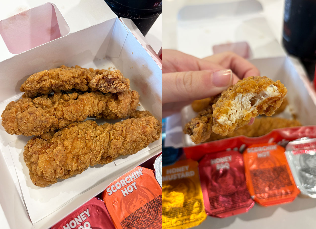 wendy's tendys and dips review: wendy's tendys and dipping sauces