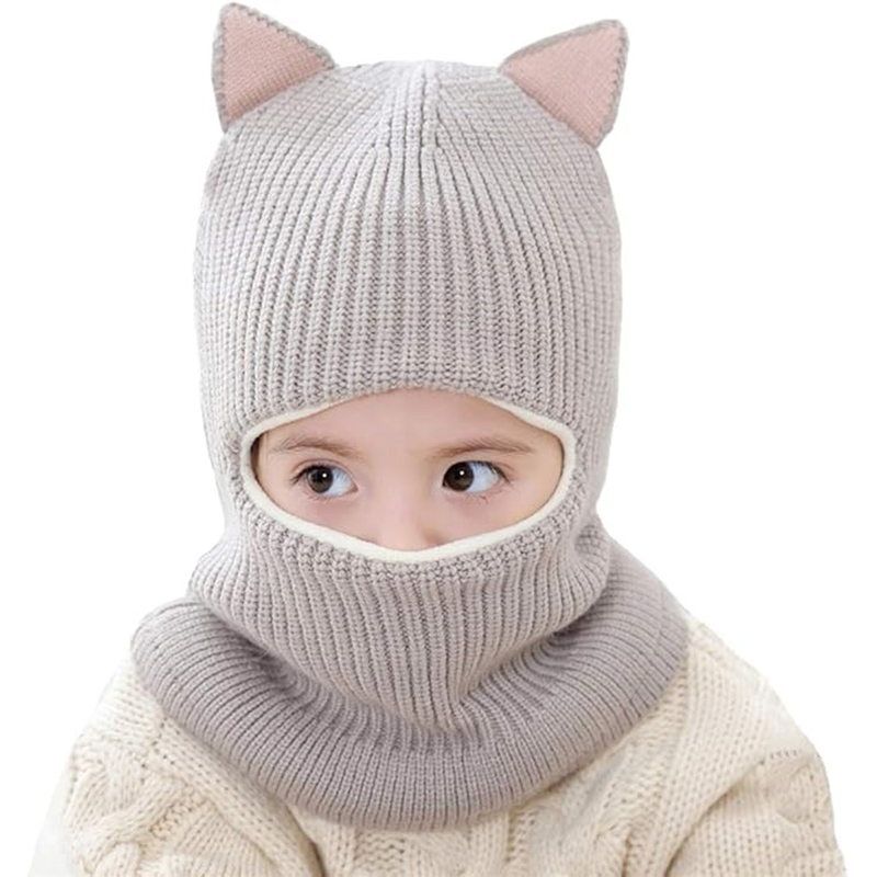 winter toddler fleece hat