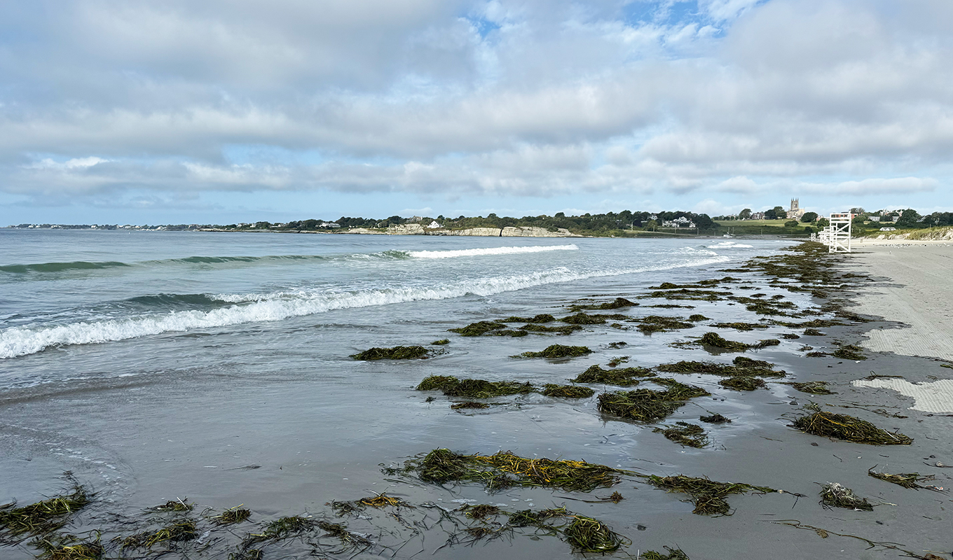 Easton Beach in Newport Rhode Island