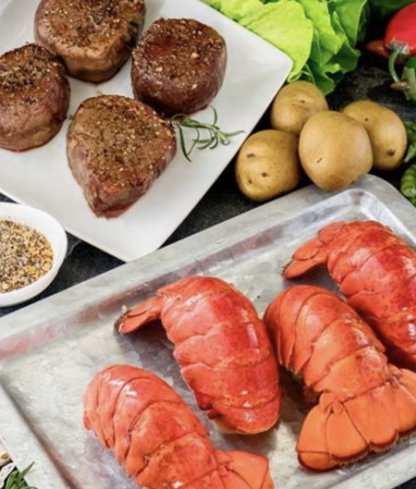 surf and turf combo from chicago steak company