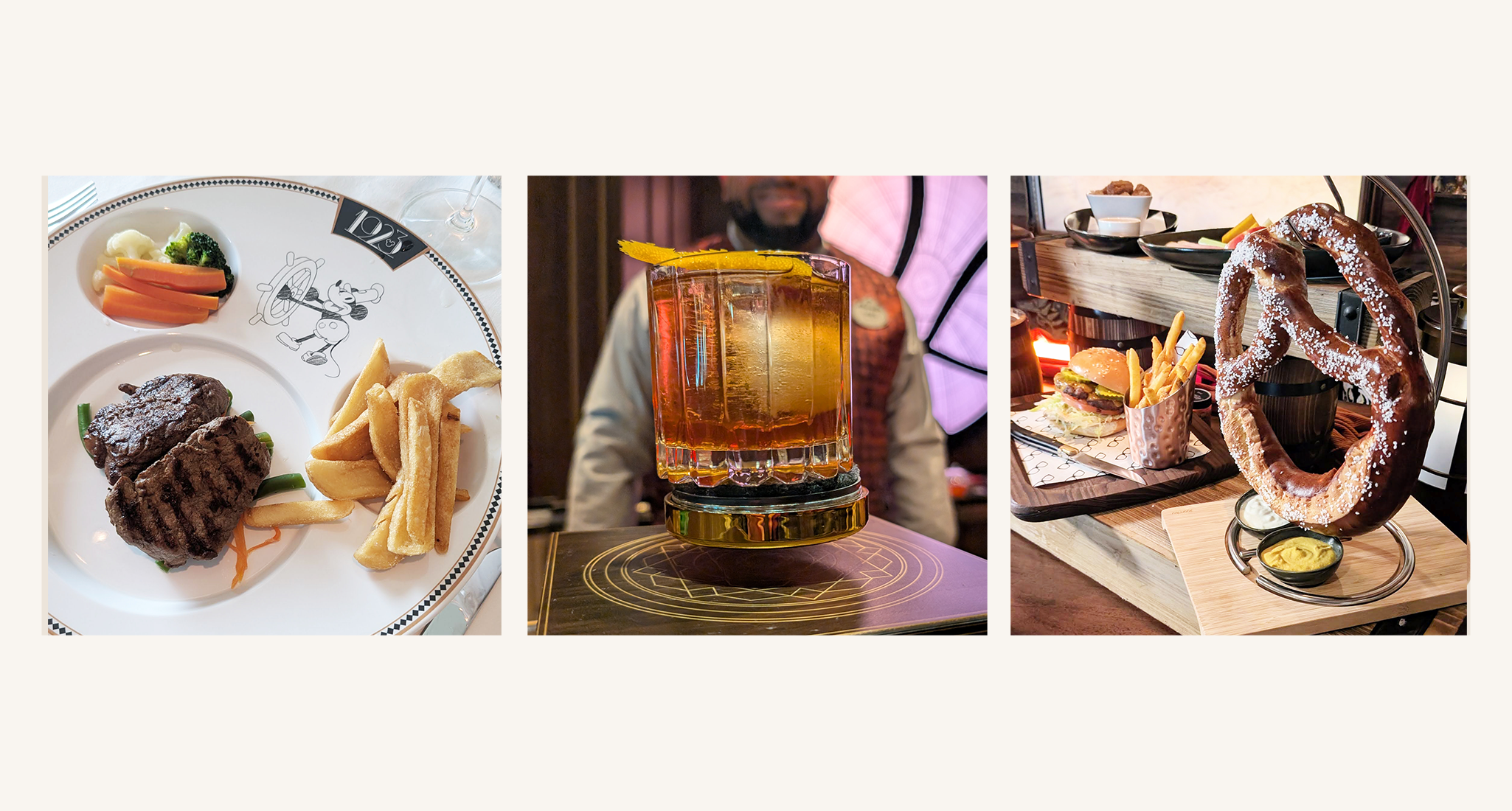 food aboard disney destiny