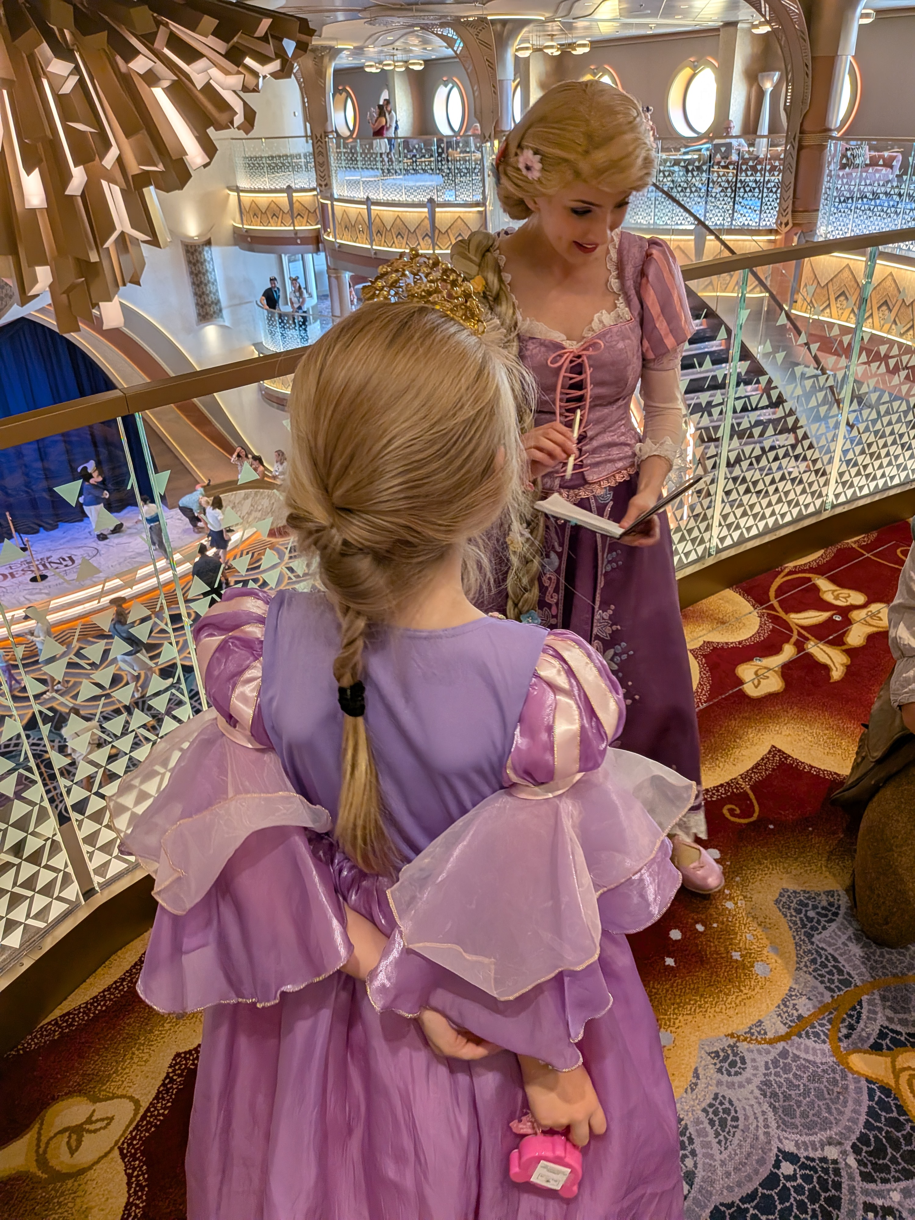 emerie meeting rapunzel