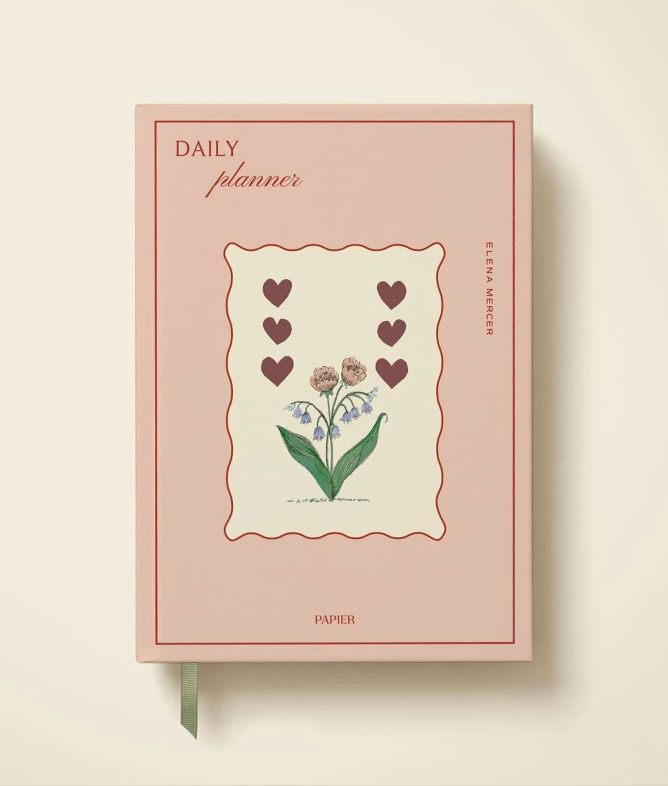editors choice december papier undated daily planner