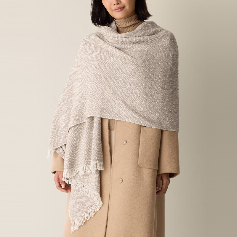 eileen fisher blanket scarf