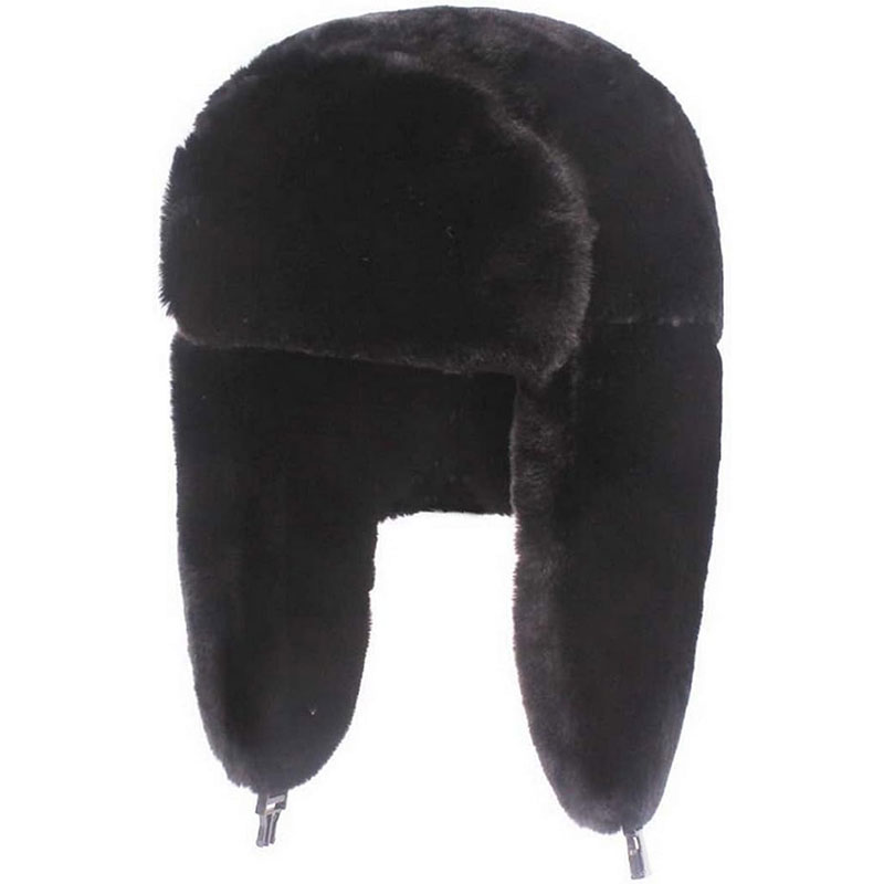 fashion editor cold weather dressing aviator cap