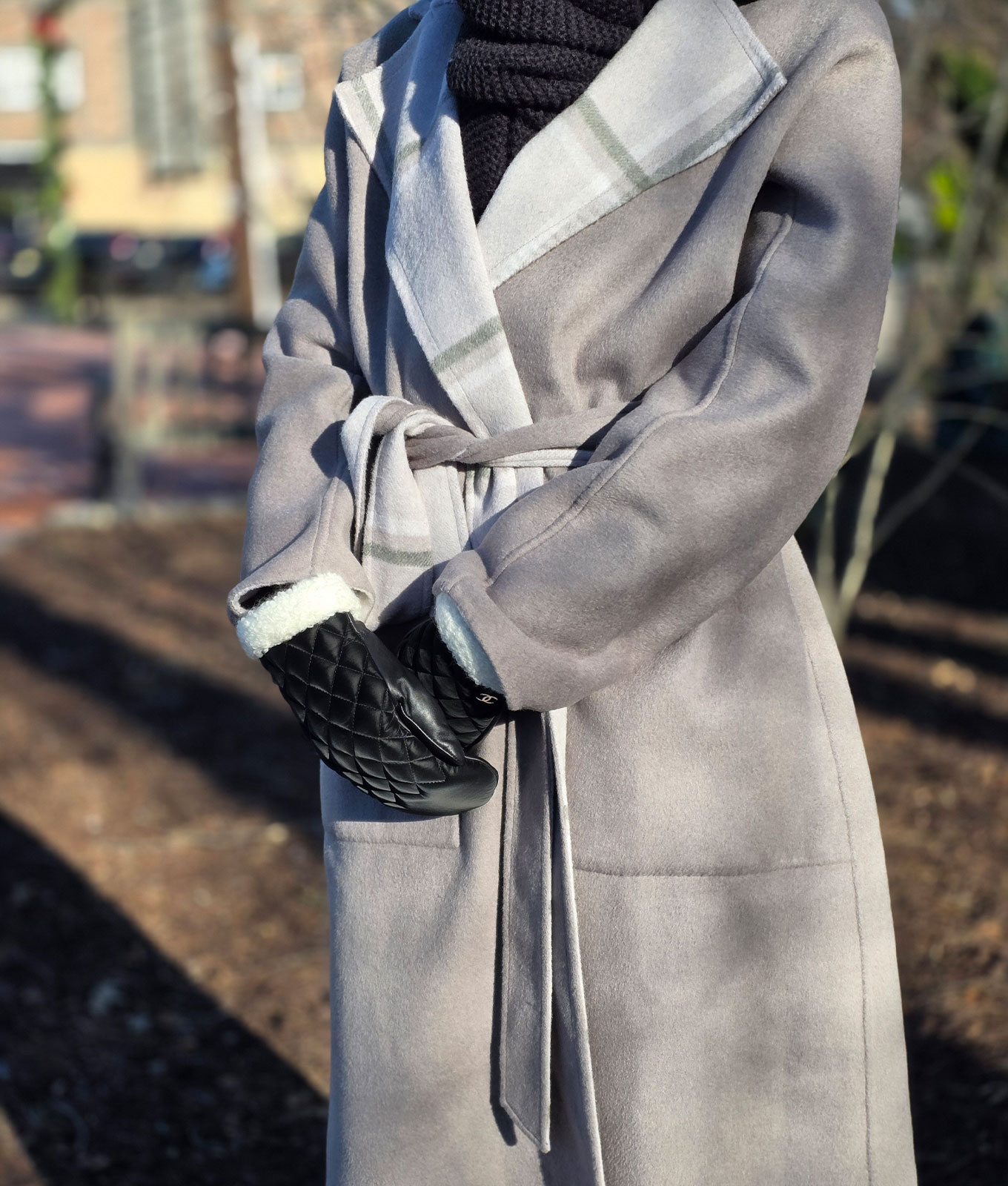 fashion editor cold weather dressing: the dramatic yet casual wool coat