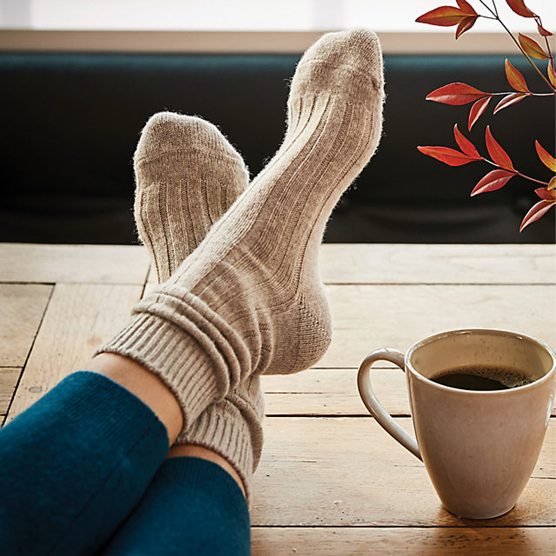 garnet hill cashmere socks