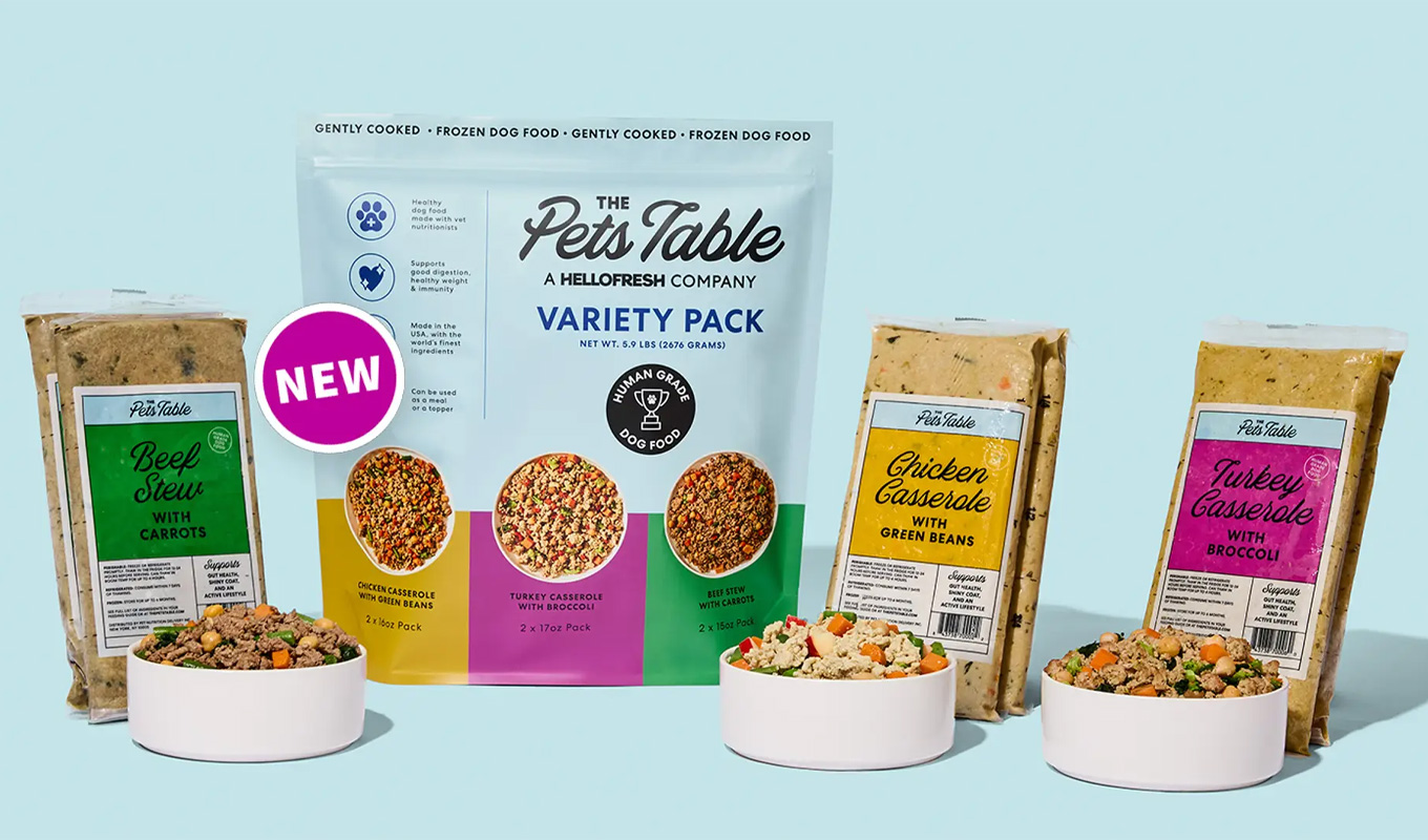 gifts for dogs the pets table human-grade dog food variety pack