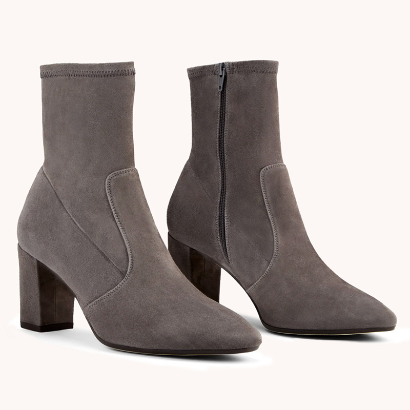 how to wear ankle boots with short legs inez suede booties