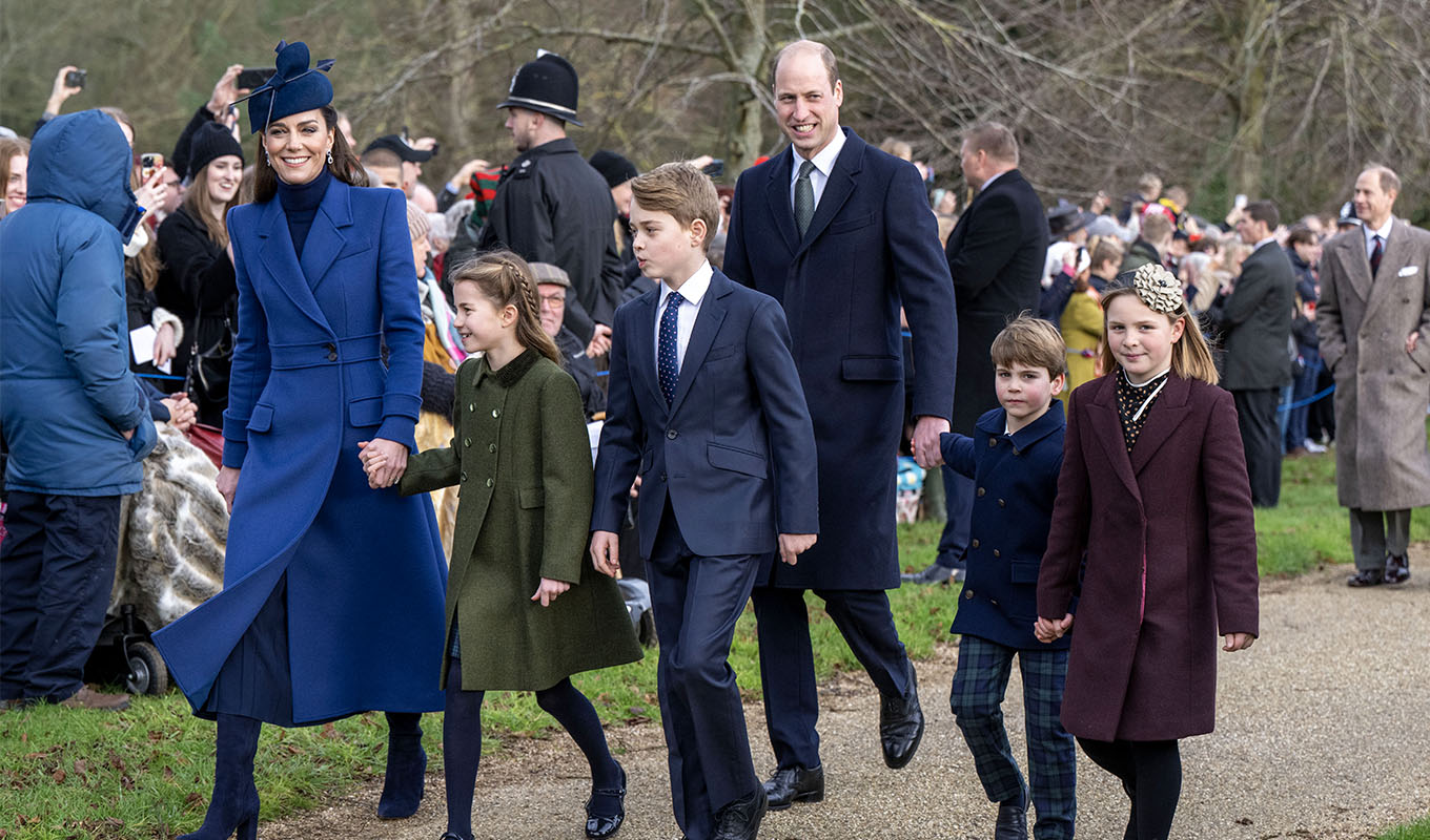 kate and william christmas walkabout 1