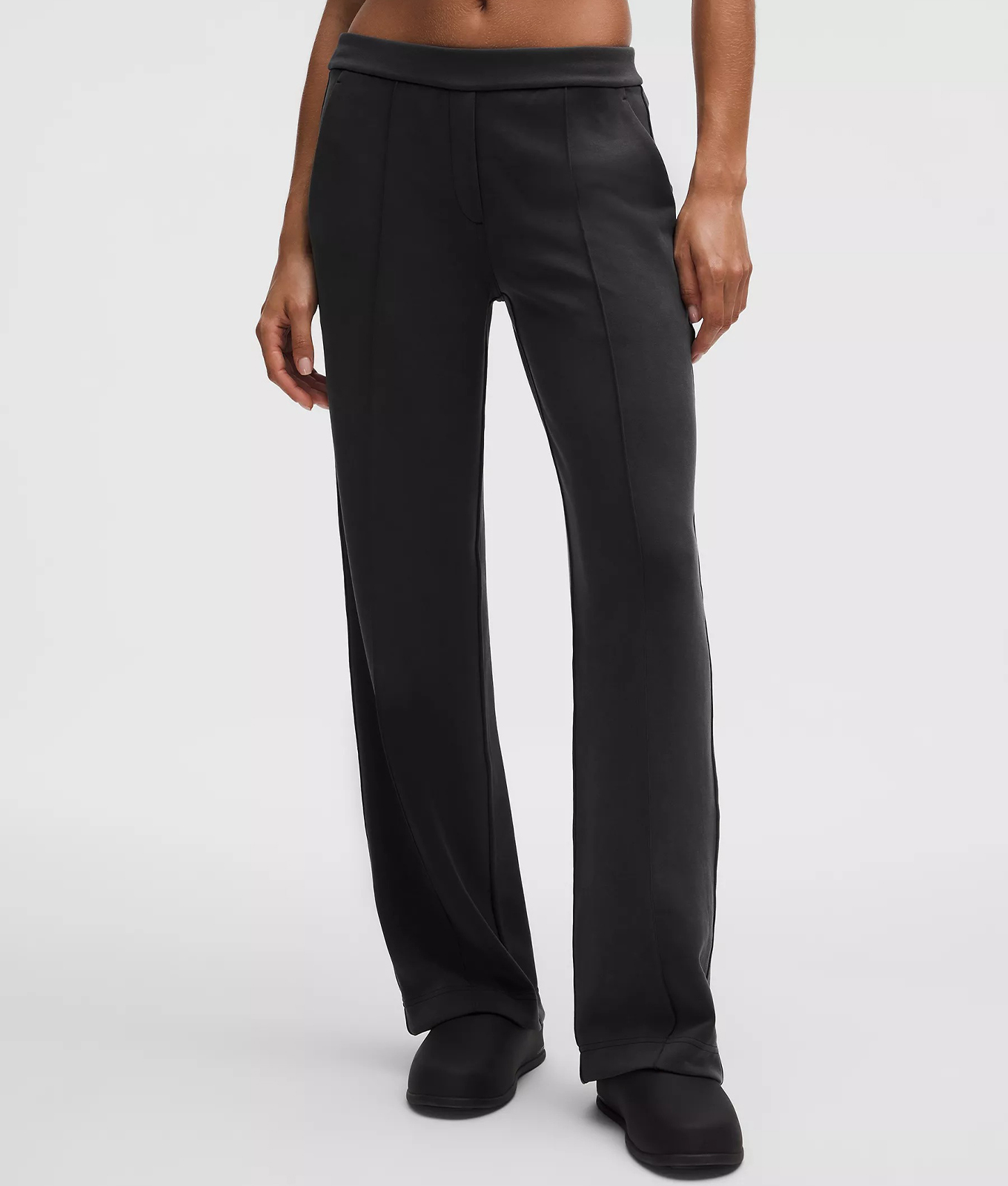 The lululemon Softstreme Pintuck Pants.