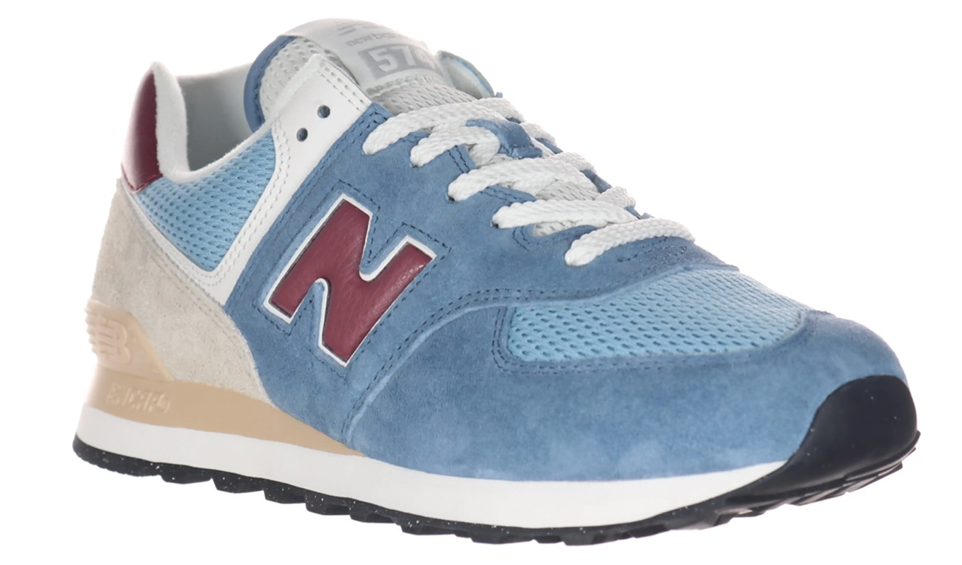 Nordstrom Holiday Gifts 2025: New Balance 574 Blue men's sneakers