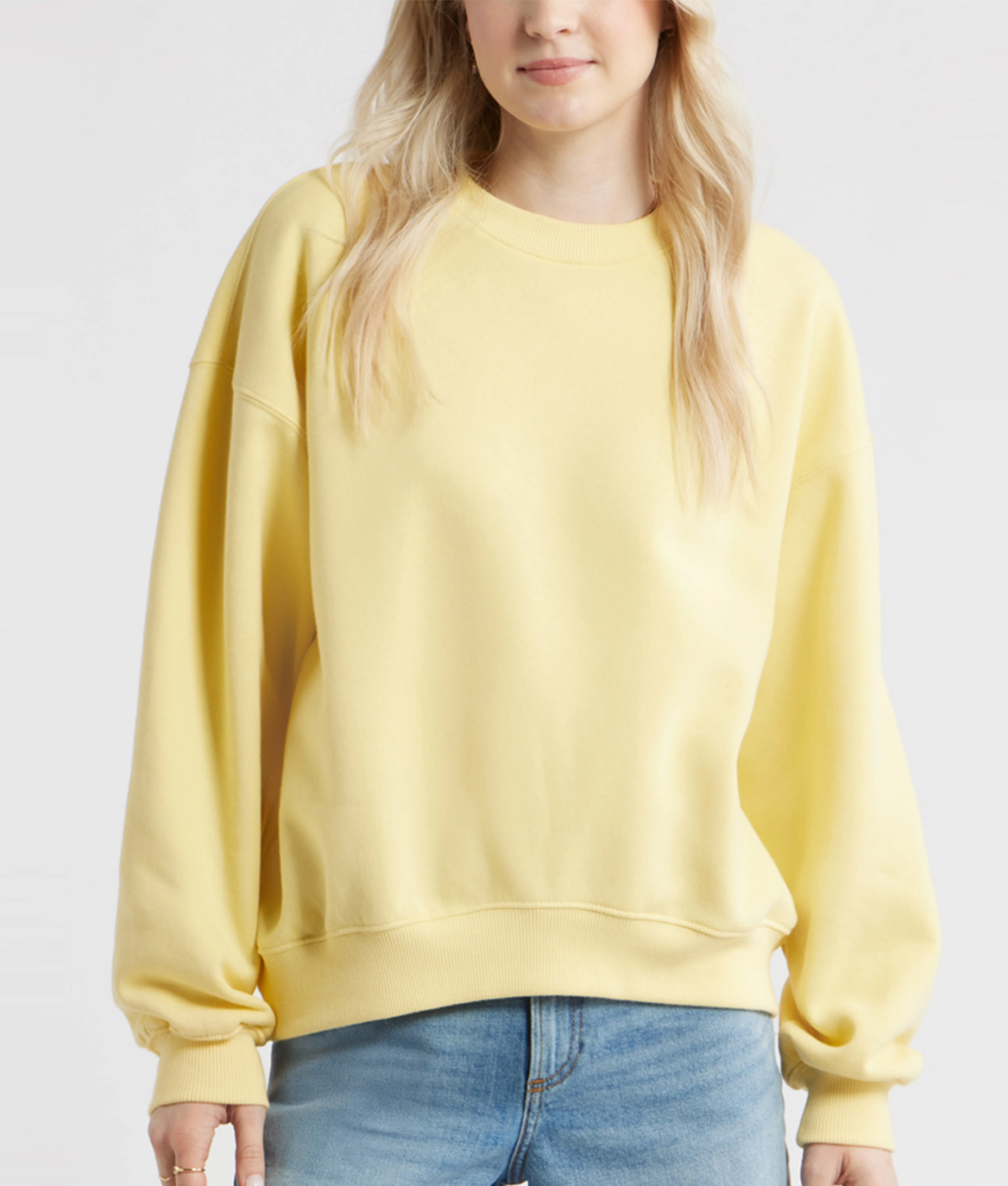nordstromhalfyearly yellowsweatshirt 1200x1412