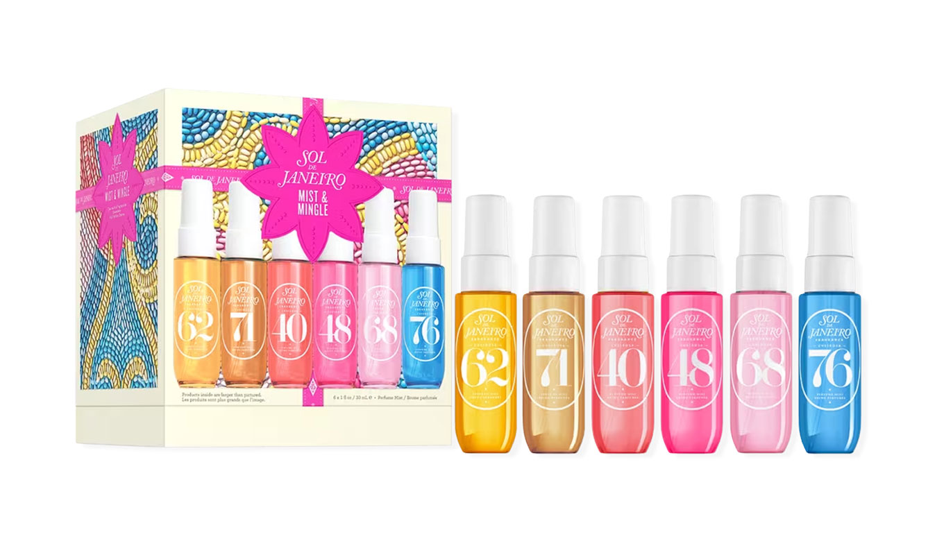 perfume sets sol de janiero
