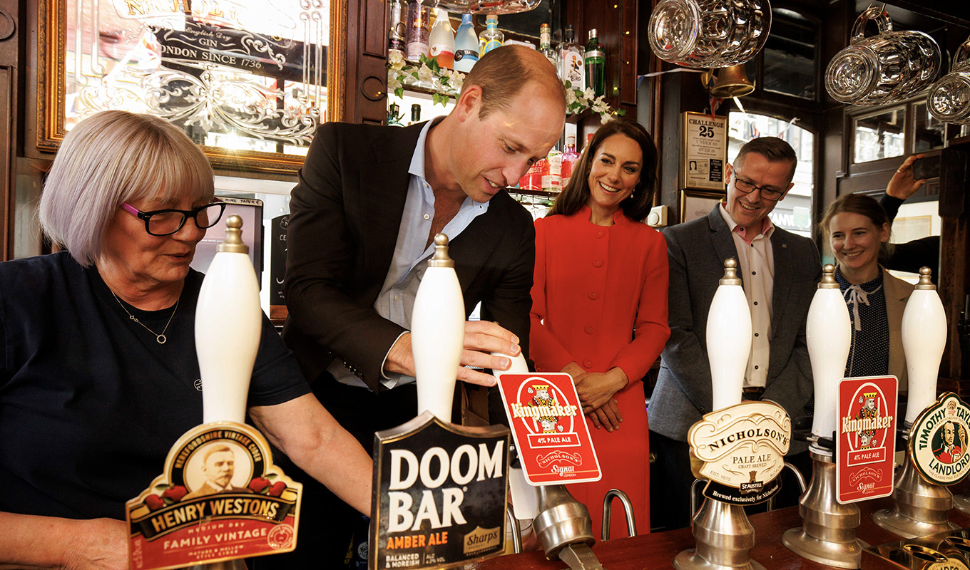 prince william and kate middleton pub