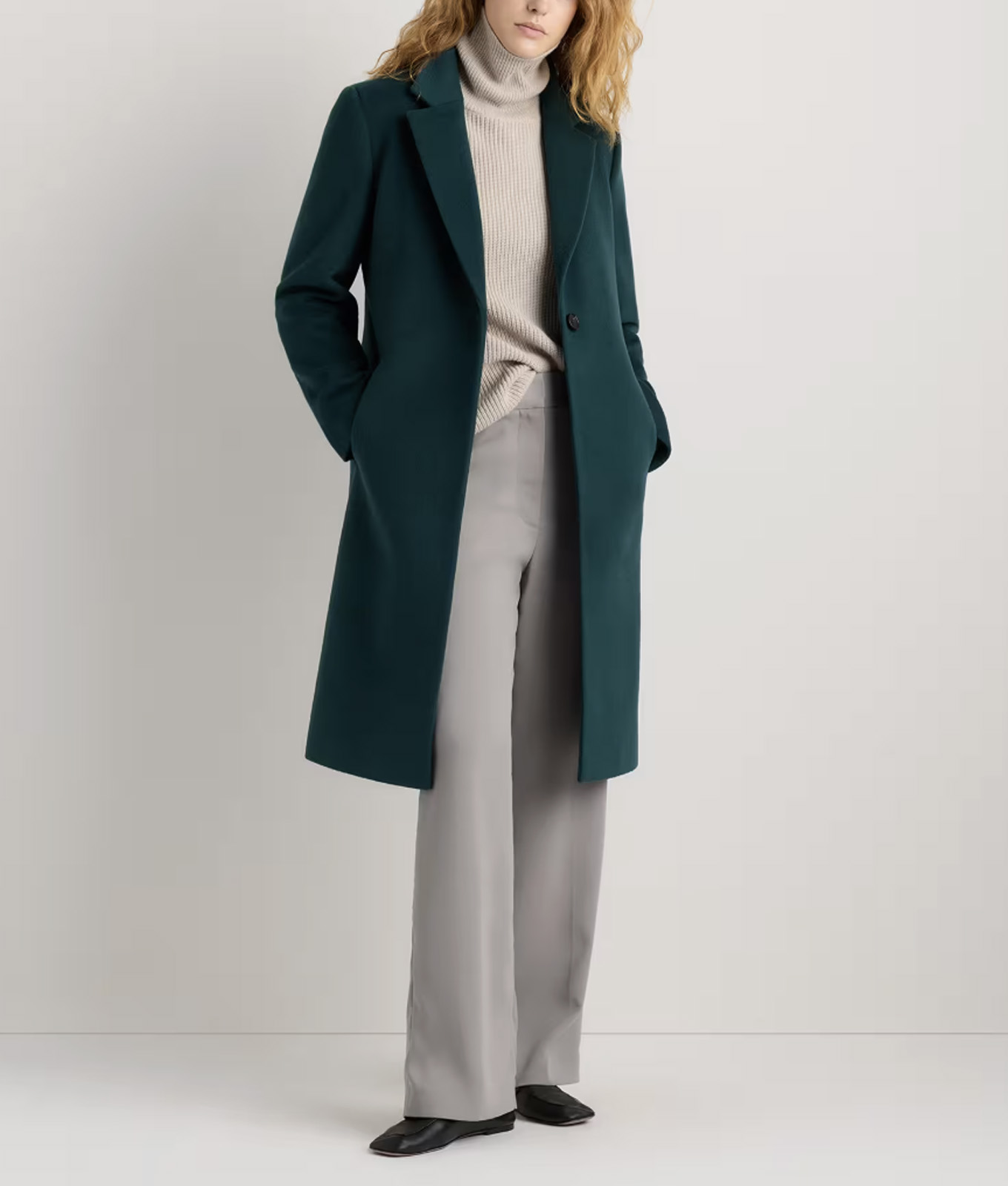 quince cashmere coat