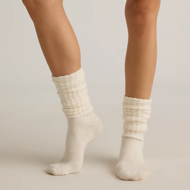 quince cashmere socks