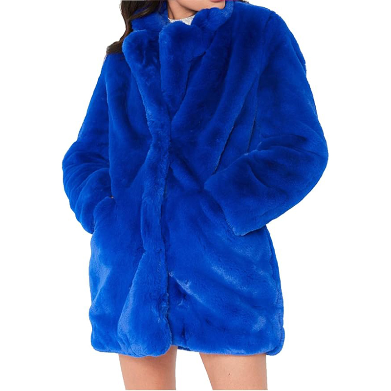 simone biles furry coat toponsky faux fur coat