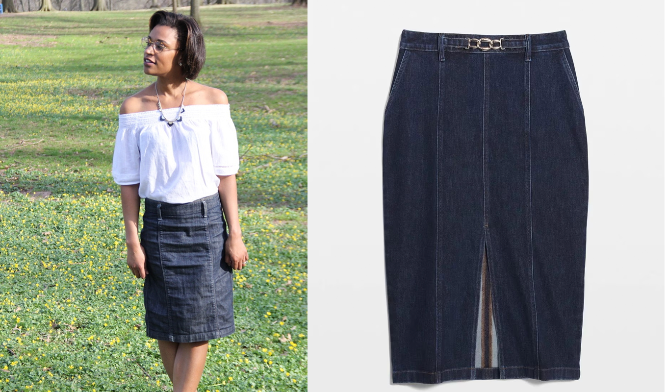 2016fashion deena denimskirt