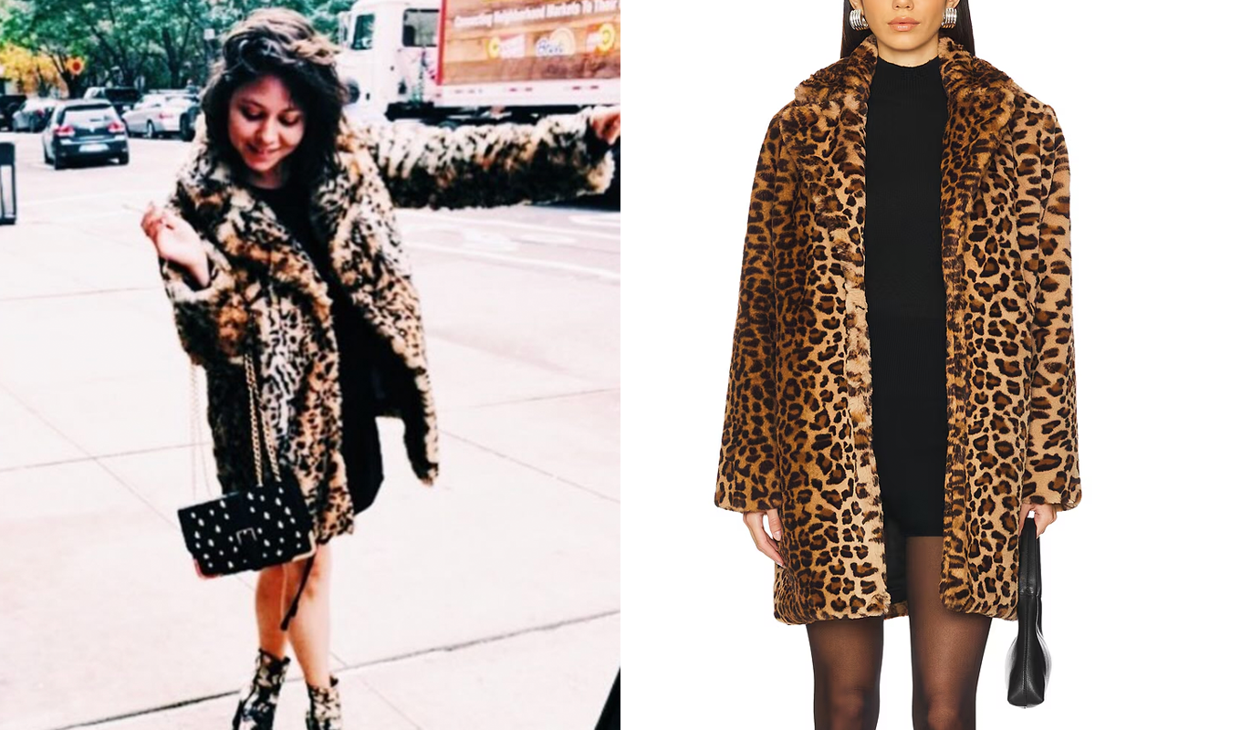 2016fashion stephanie leopardcoat