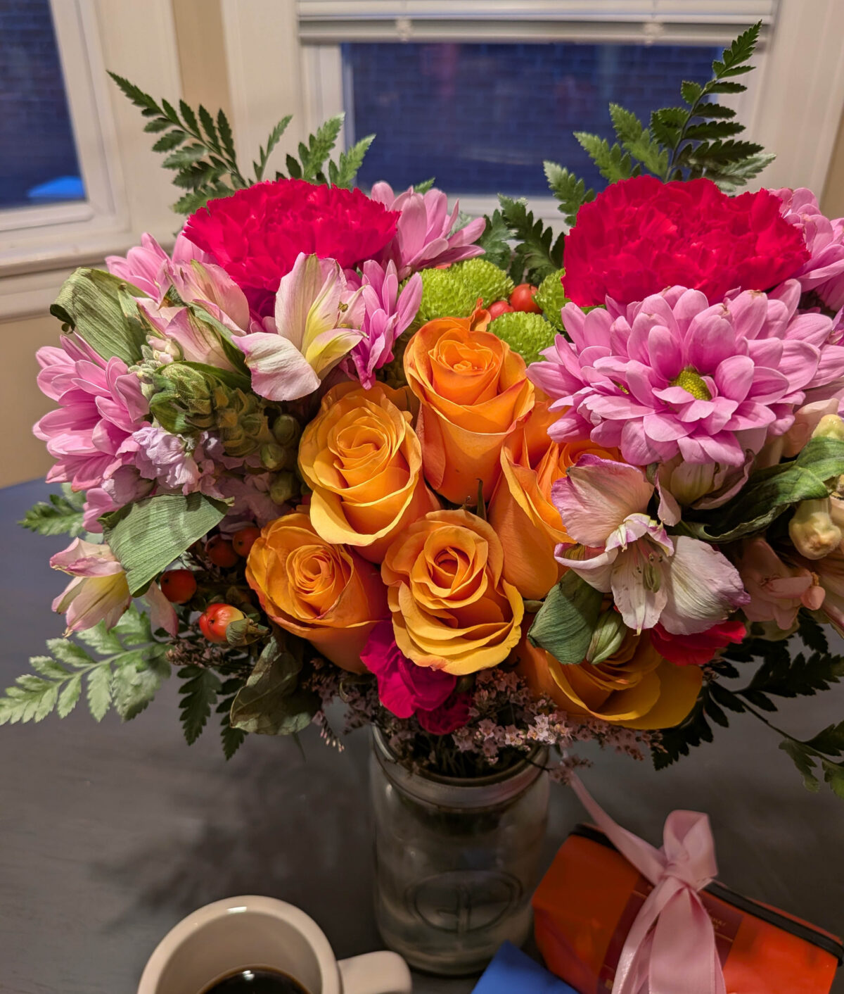 fresh sends bouquet