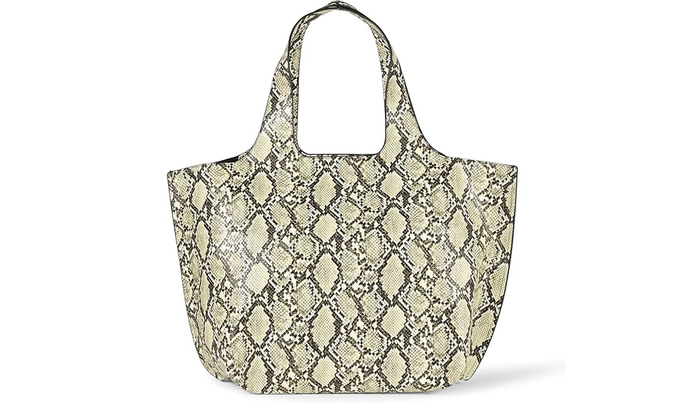 amazon snakeskin tote