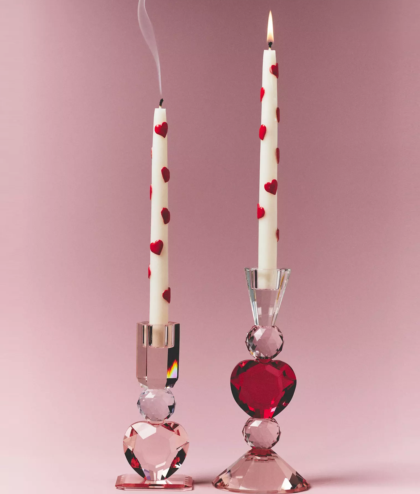 anthro vday heart candles