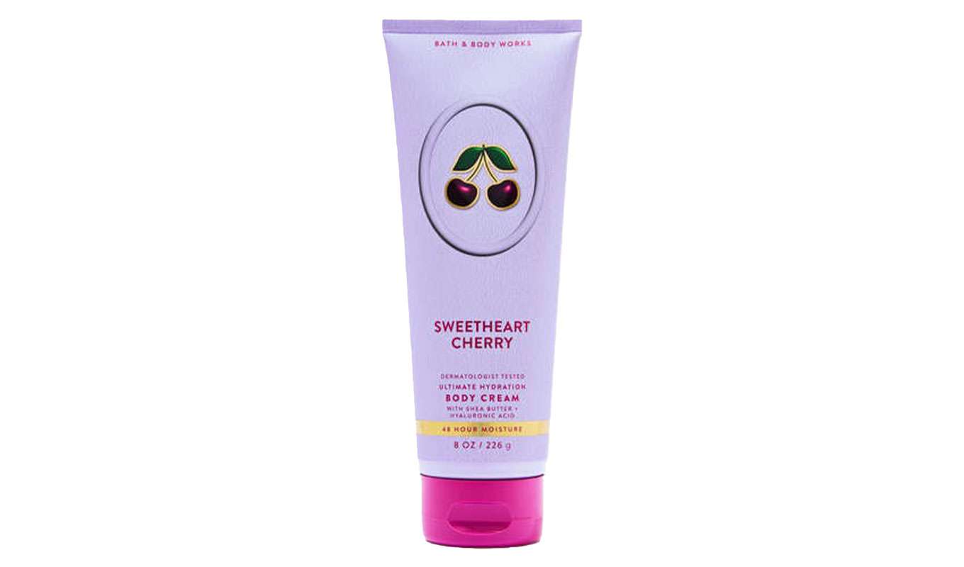 sweetheart-cherry body cream