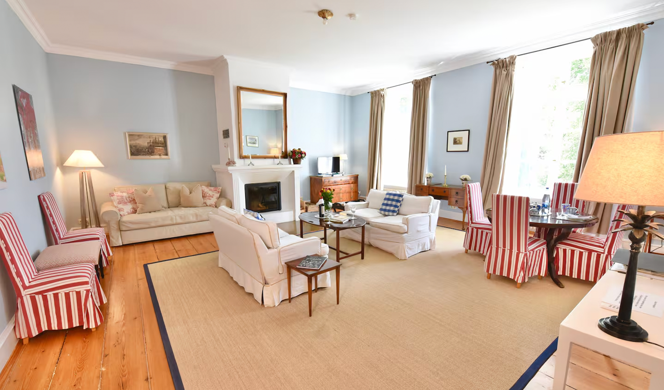 bridgerton airbnb german castle parlor