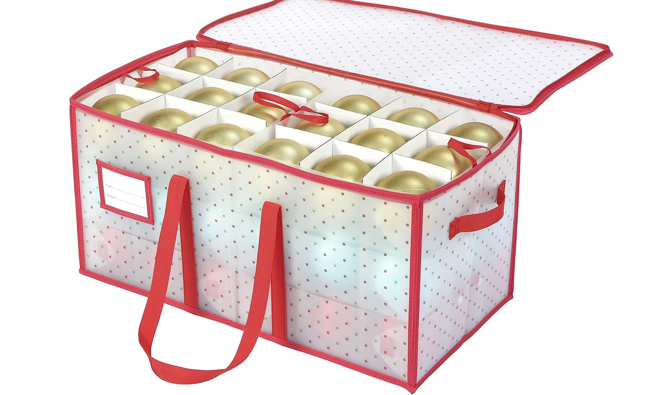 christmas ornament storage bag