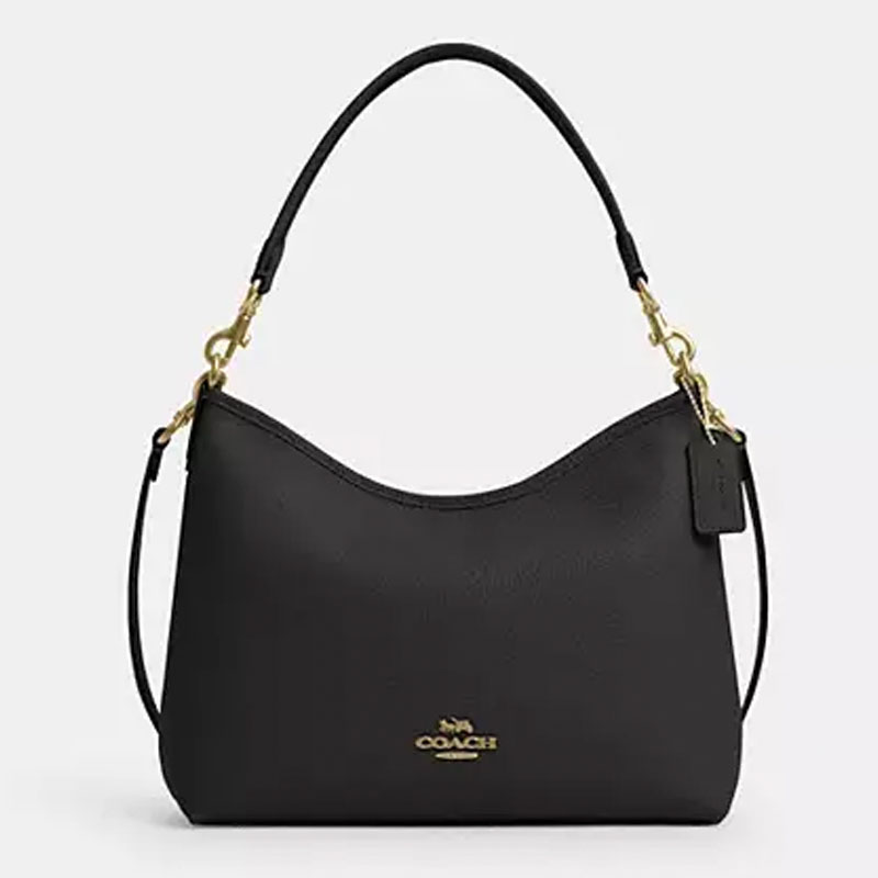 coach black shoulder bag