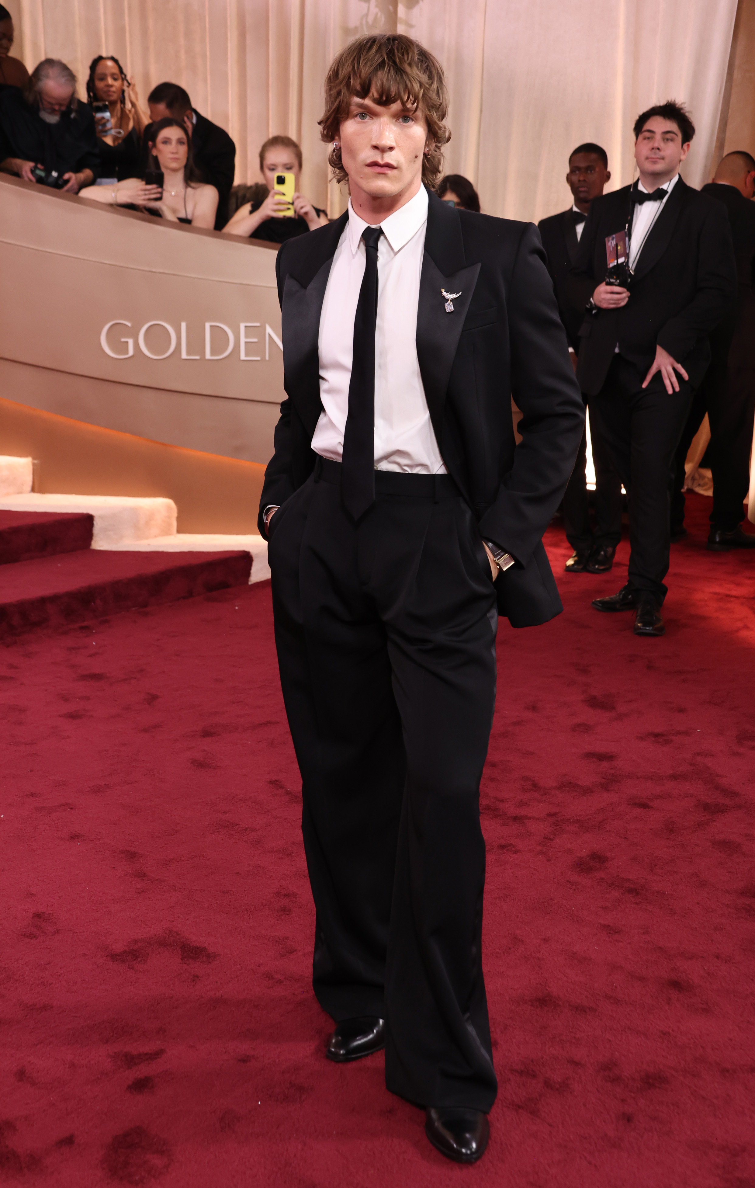 Golden Globes Red Carpet 2026: Connor Storrie