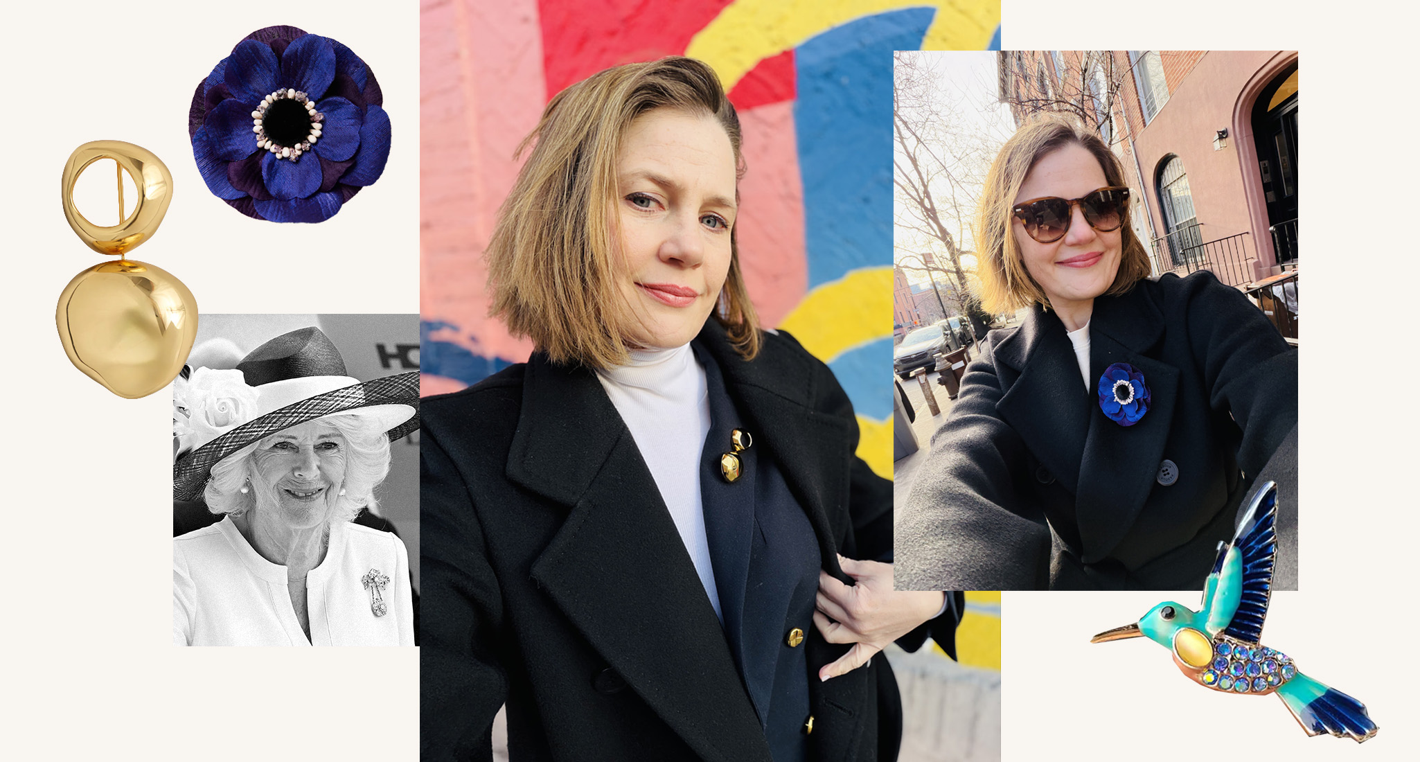 how to style a brooch universal