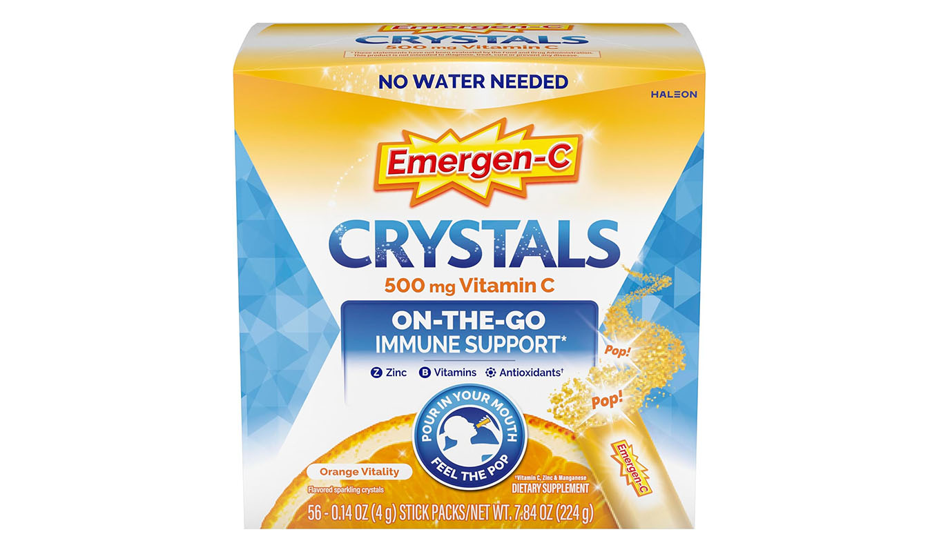 The Emergen-C Crystals On-the-Go Immune Support.
