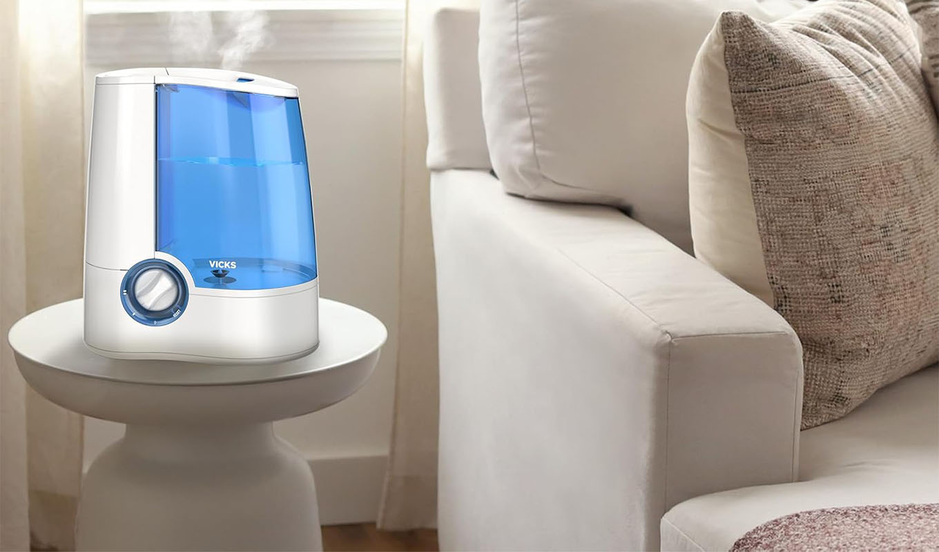 The Vicks Warm Mist Humidifier.