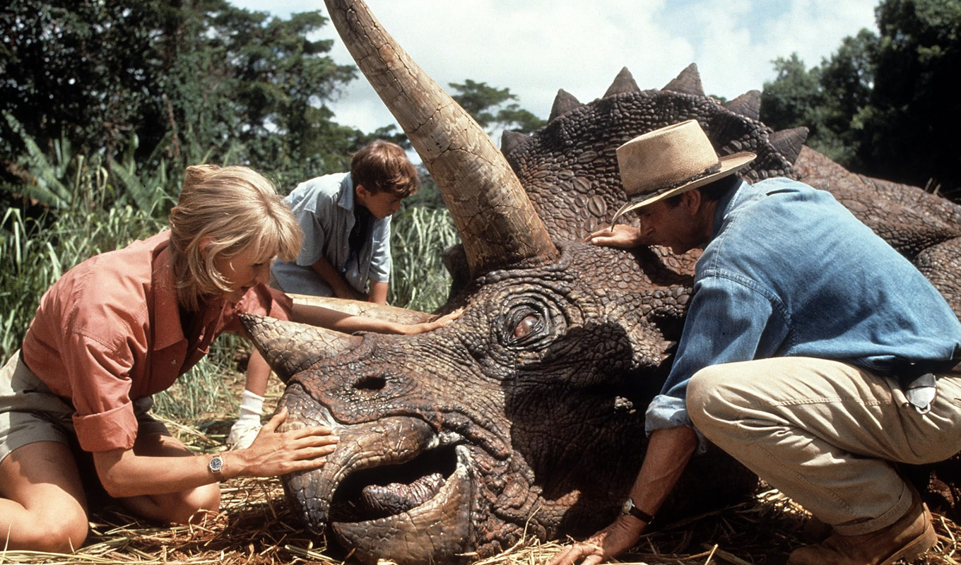 jurassic park triceratops