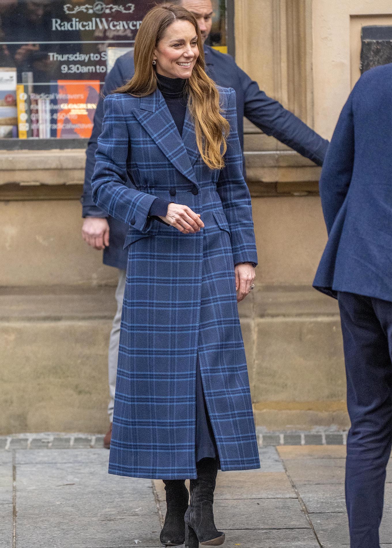 kate middleton tartan coat
