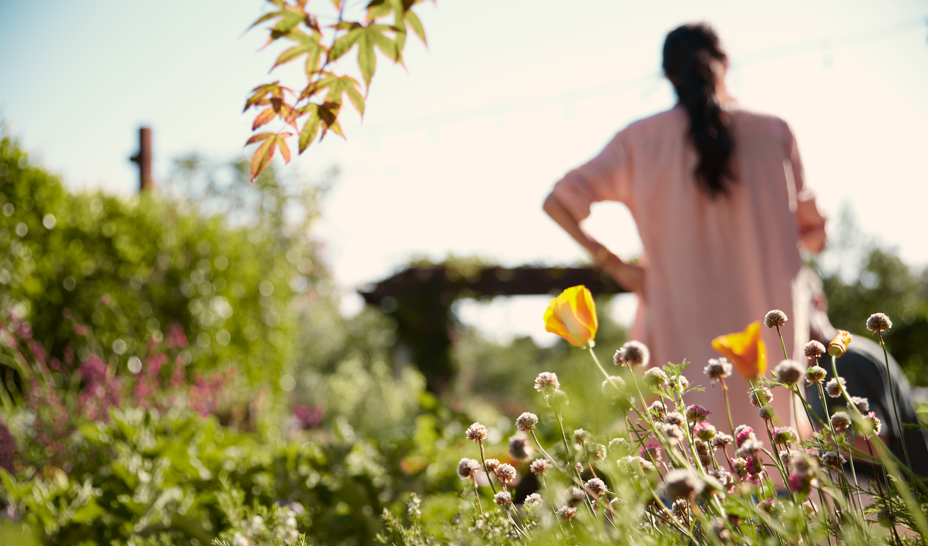 meghan markle in garden in 'with love, meghan' on netflix