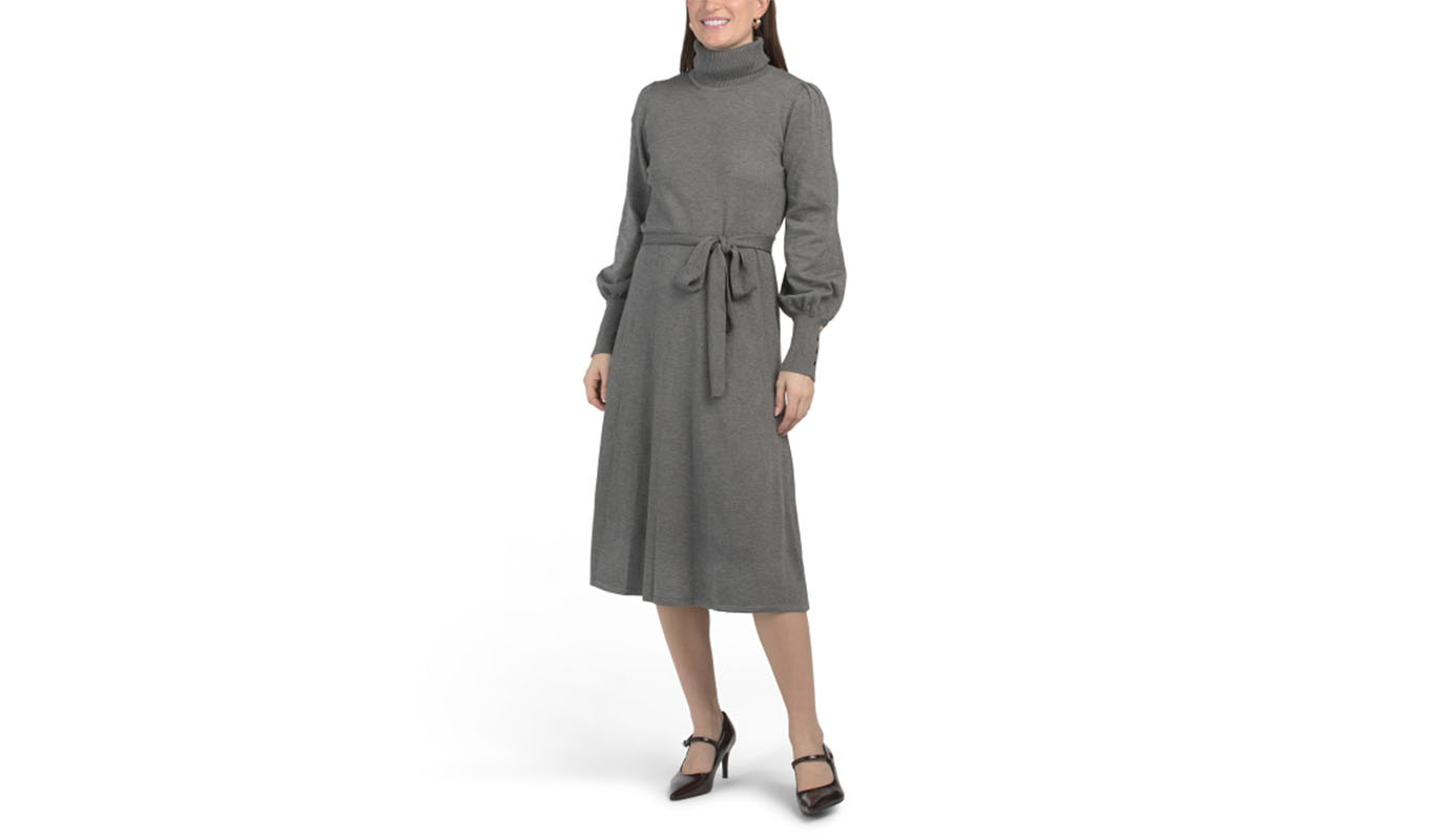 The Julia Jordan Tie Sweater Knit Dress.