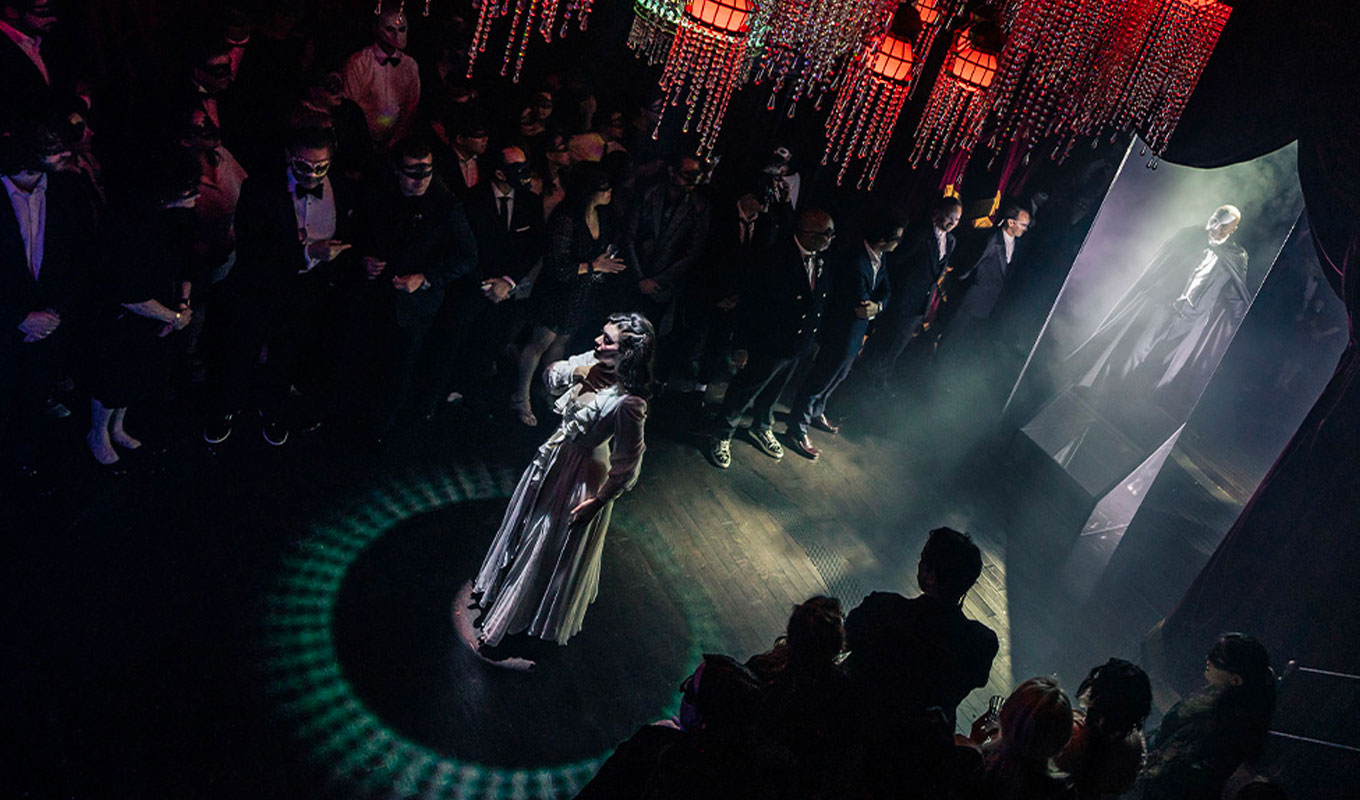 'Masquerade' Review: Production photo of Christine and The Phantom