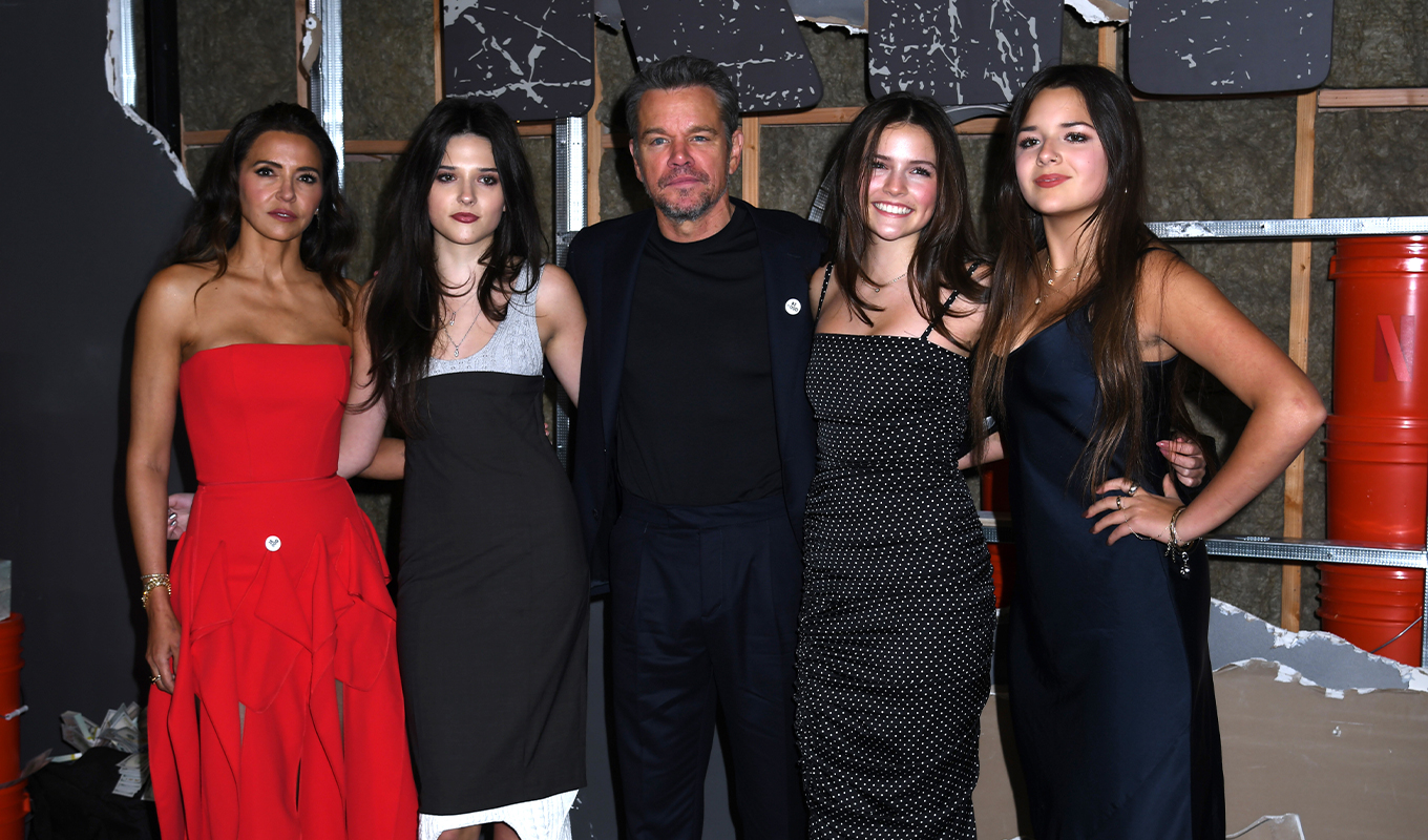 matt damon daughters the rip red carpet